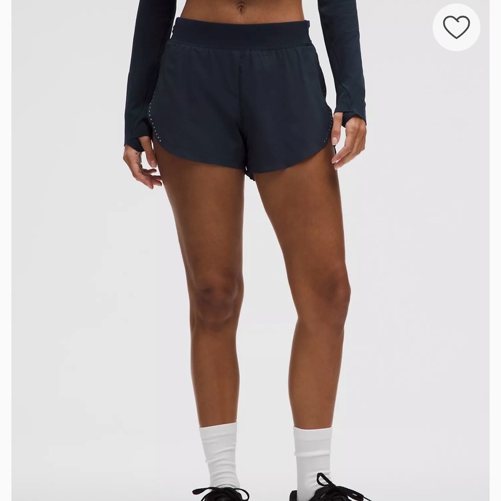 Lululemon Fast and Free high rise classic split short